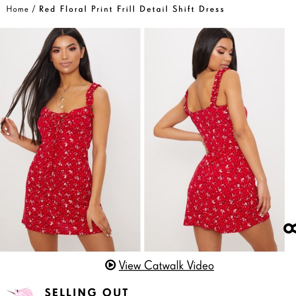 Floral print dress